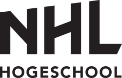Het NHL (Noordelijk Hogeschool Leeuwarden) logo